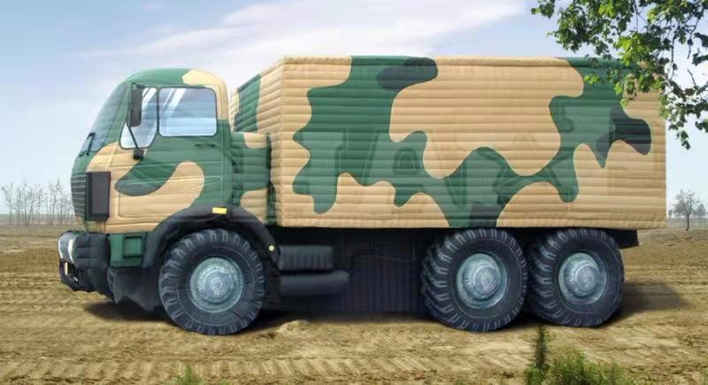 炉霍军用大型充气车